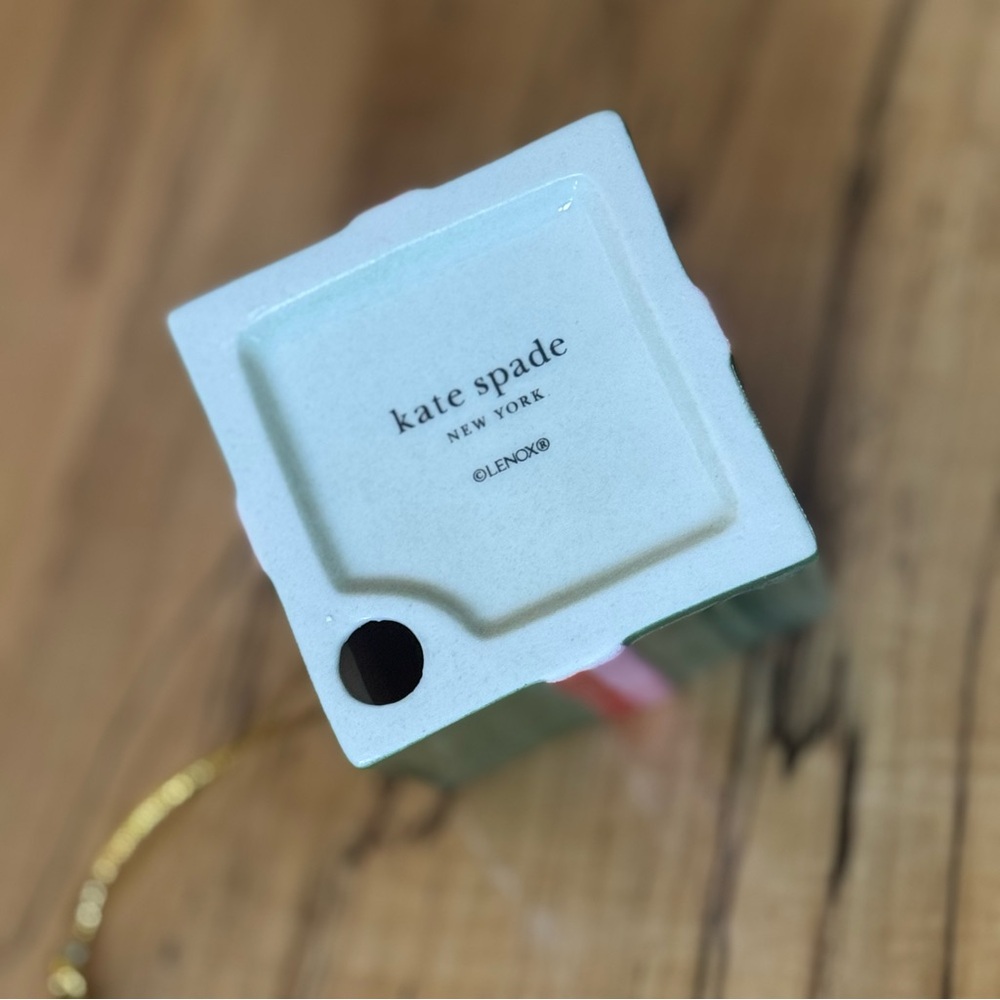 🎁 SALE! NIB ♠️ kate spade new york Be Jolly Gift Ornament - Lenox - Porcelain - Picture 4 of 8